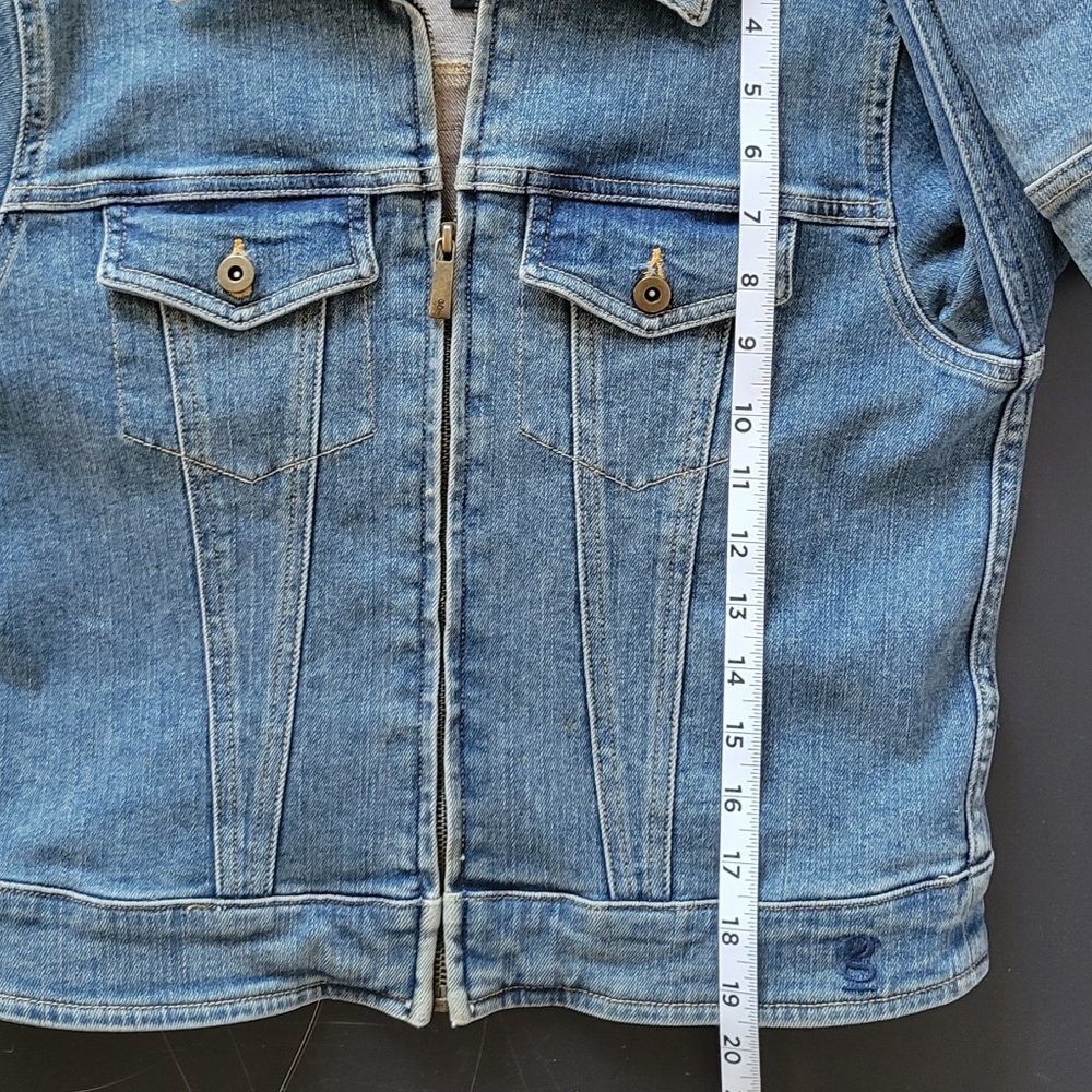 Women’s Jean Jacket. S, Gear for Sports. Day of the Dead vintage, unique.  EUC - Picture 8 of 8
